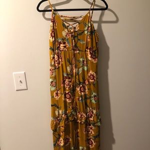 Floral Split Dress